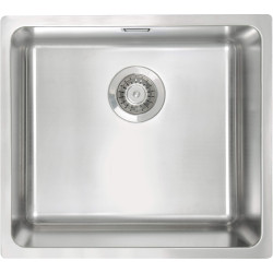 Elegancki Zlewozmywak 1-komorowy ze Stali 304 - Wpuszczany lub Podblatowy, Odwracalny, Zestaw w Komplecie