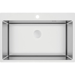 Elegancki Zlewozmywak Stalowy 1-komorowy - Nowoczesny Design dla Twojej Kuchni