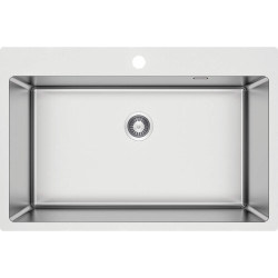 Elegancki Zlewozmywak Stalowy 1-komorowy - Nowoczesny Design dla Twojej Kuchni