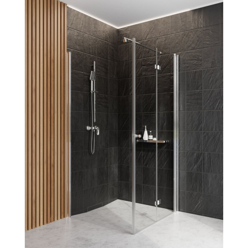 Kabina Prysznicowa Kerria Plus 100x80 - Elegancja i Funkcjonalność w Twojej Łazience