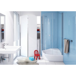 Brodzik's Bliss: Elegancki Brodzik Półokrągły 80x80x26 Go Baby Stabilsound