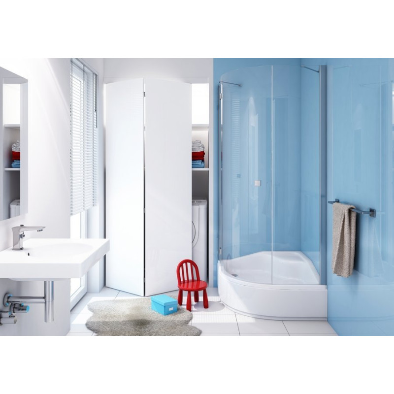 Brodzik's Bliss: Elegancki Brodzik Półokrągły 80x80x26 Go Baby Stabilsound