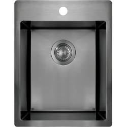 Zlewozmywak stalowy 1-komorowy Premium Titanium 3w1 - oszczędność miejsca i elegancja