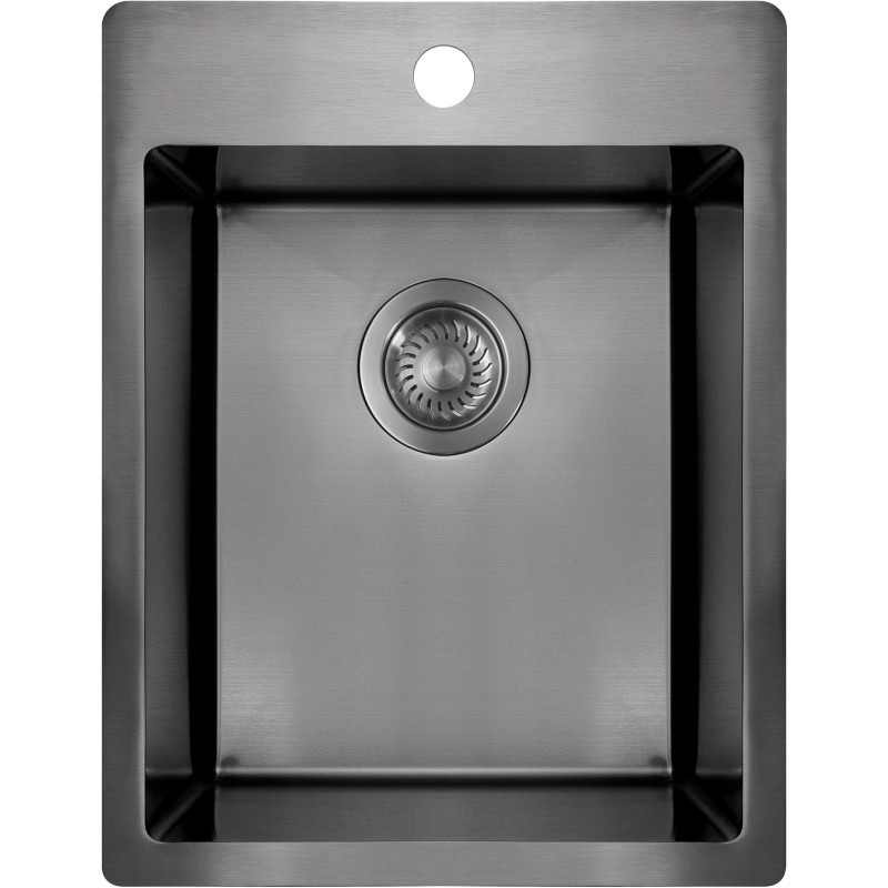 Zlewozmywak stalowy 1-komorowy Premium Titanium 3w1 - oszczędność miejsca i elegancja