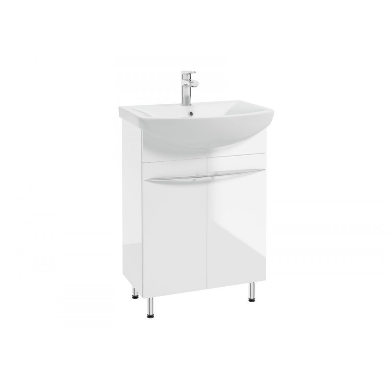 Stylowa Szafka Łazienkowa NOLA D60 z Praktyczną Umywalką - Elegancja i Funkcjonalność