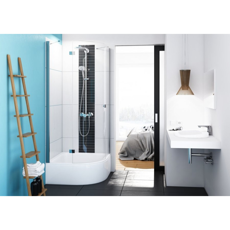 Brodzik Delia Stabilsound 80x80 - Komfort i styl w Twojej łazience!