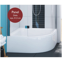 Półokrągły Brodzik Delia 90x90x35 – Stabilizacja Komfortu w Twojej Łazience