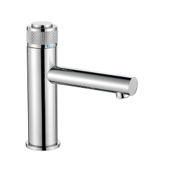 VOLUMO Chrom Bateria Umywalkowa z Klik-Klak i Łatwym Montażem (8 lat gwarancji)