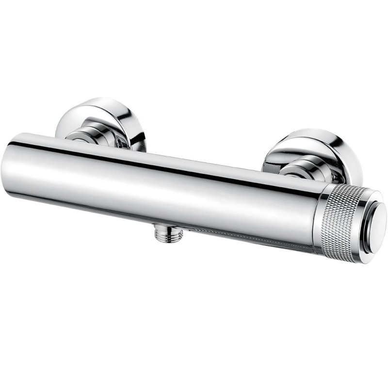 Ścienna bateria natryskowa Volumo Chrome - funkcjonalność i styl nowoczesnej łazienki