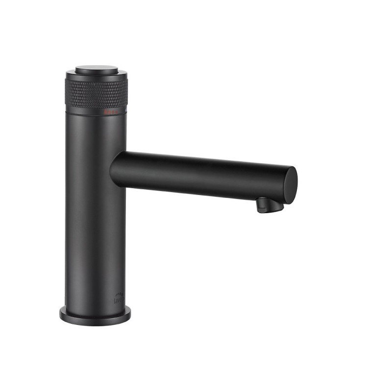 Czarna Bateria Umywalkowa VOLUMO z Klik-Klak – Nowoczesny Styl i Oszczędność Wody