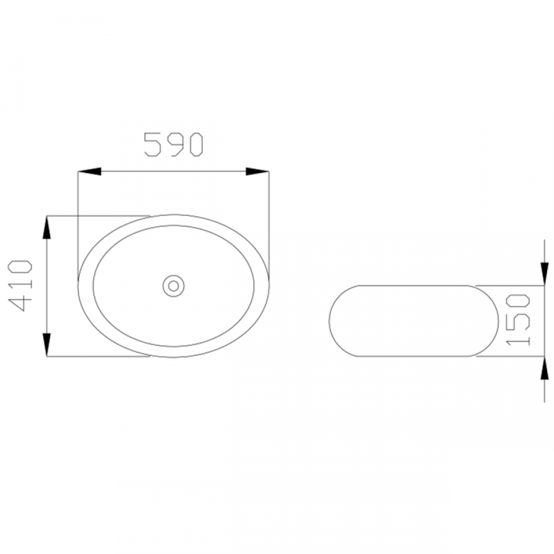 Elegancka umywalka nablatowa Fresco - biały/chrom, styl i funkcjonalność CE-31-001