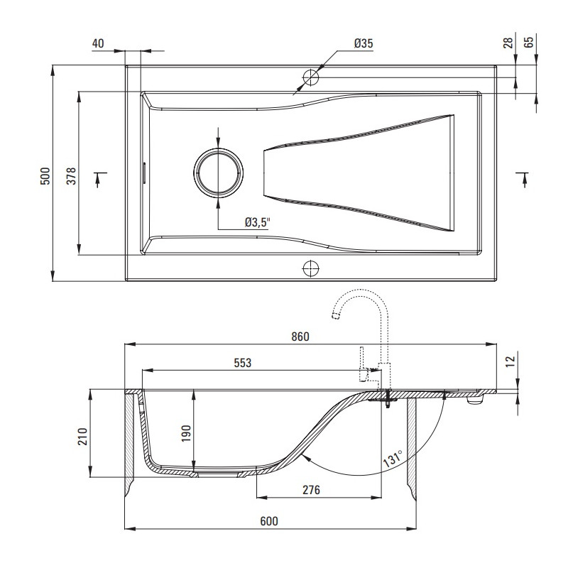 Elegancki Zlew Granitowy z Ociekaczem Alabaster - Deante, Styl i Funkcjonalność w Jednym!