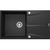 Granitowy Zlewozmywak Grafit 1-komorowy z Ociekaczem - Elegancja i Funkcjonalność w Twojej Kuchni