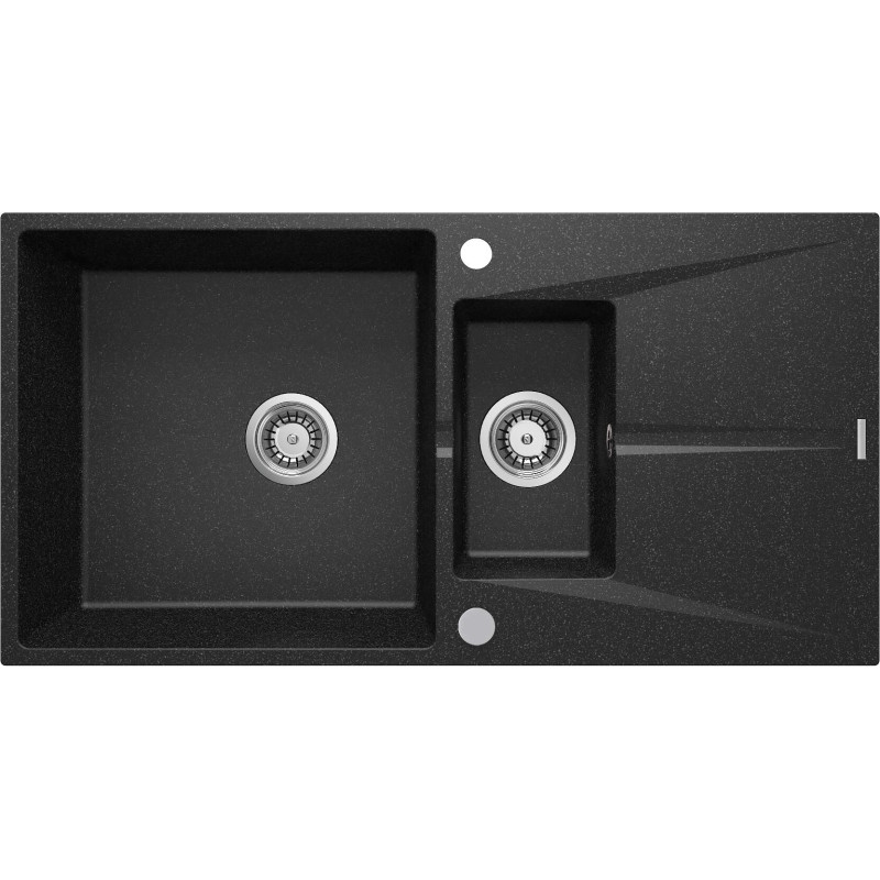 Granitowy Zlewozmywak 1.5K z Ociekaczem - Nowoczesny Design dla Twojej Kuchni