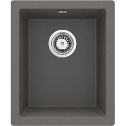 Elegancki Zlew Granitowy Antracytowy 1-Komorowy - Styl i Trwałość w Twojej Kuchni!