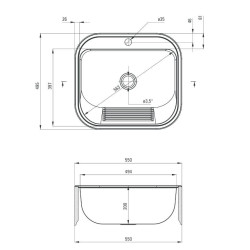 Deante ZYK_010B Komora Gospodarcza 50x49 - Funkcjonalność i Styl w Twojej Kuchni