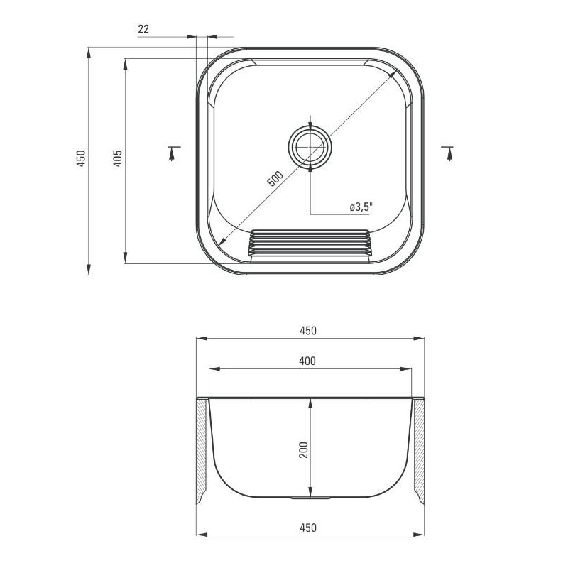 Niezawodna komora gospodarcza Deante 45x45 – Twoje wygodne rozwiązanie w kuchni!