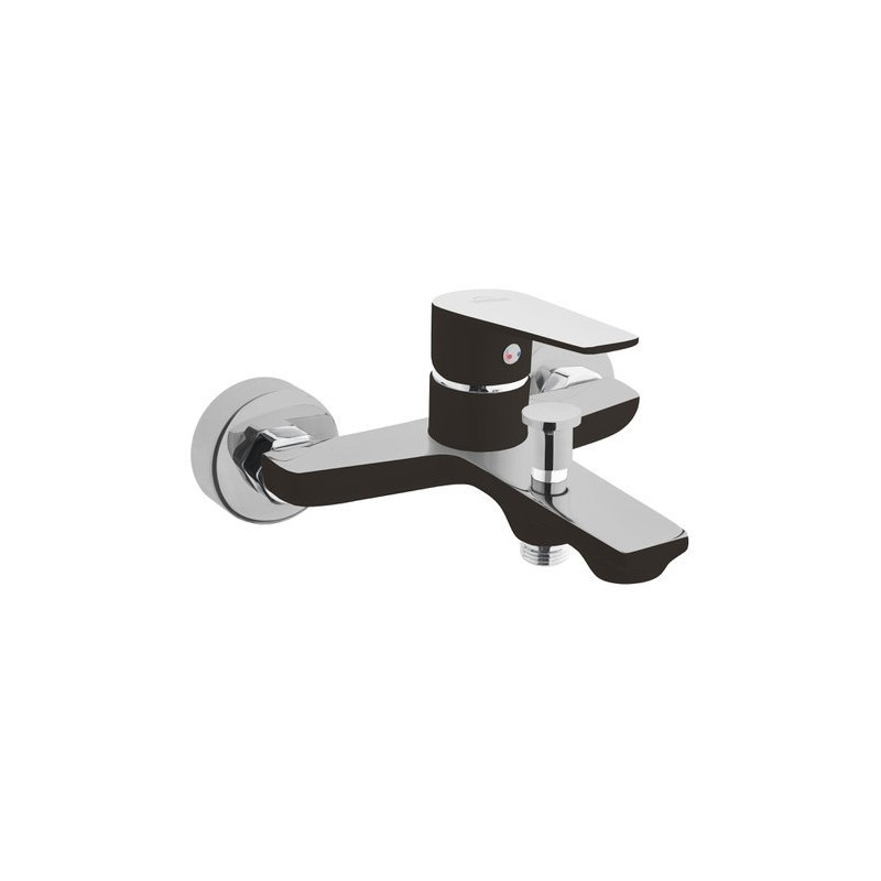 Elegancka Bateria Wannowa Dokos Black&Chrom BW-19-004 - Styl i Funkcjonalność w Twojej Łazience