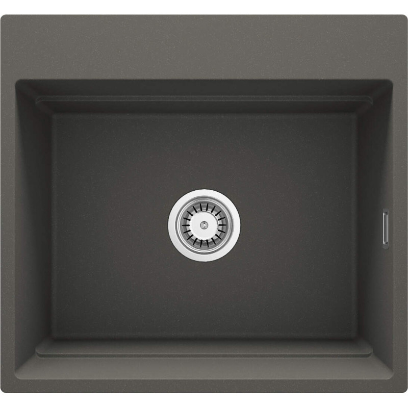 Deante - Jeszcze doskonalszy. Zlewozmywak granitowy 1-komorowy antracyt metalik, montaż dowolny!