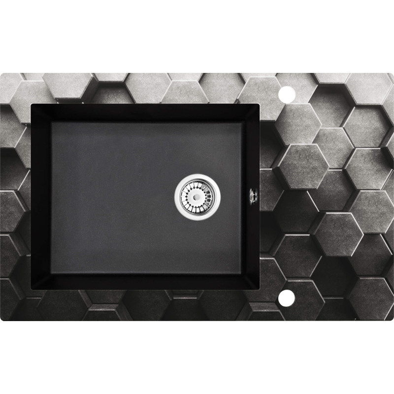 Elegancki Zlewozmywak Andante Glass - Styl i Funkcjonalność w Twojej Kuchni