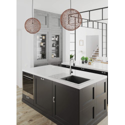 Elegancki Zlewozmywak Andante Glass - Styl i Funkcjonalność w Twojej Kuchni