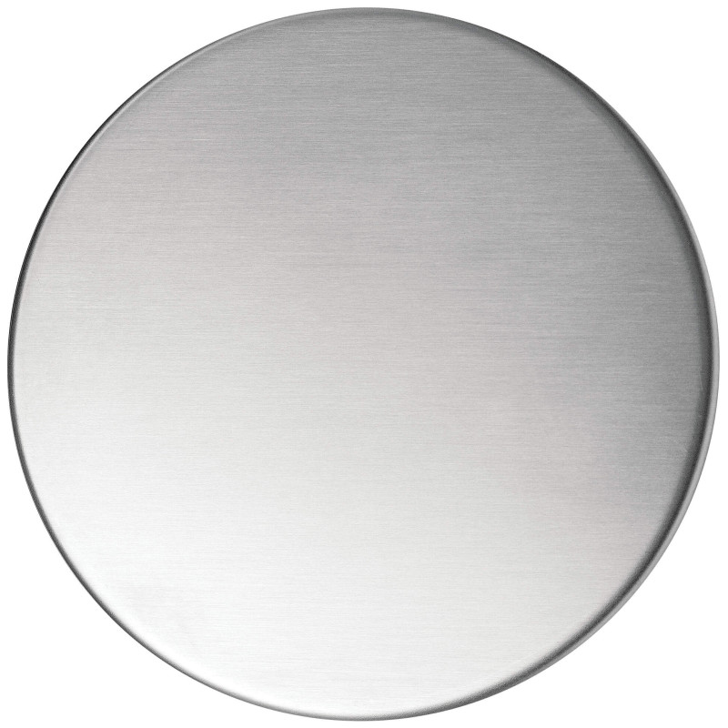 Stalowa Maskownica Odpływu, 115x115 mm, Szczotkowana, Elegancja i Trwałość - Deante