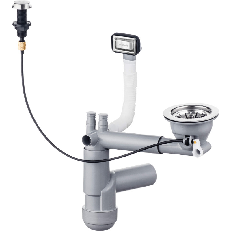 Deante Syfon Teleskopowy do Zlewu Granitowego 1K - Kompaktowa Oszczędność Miejsca!