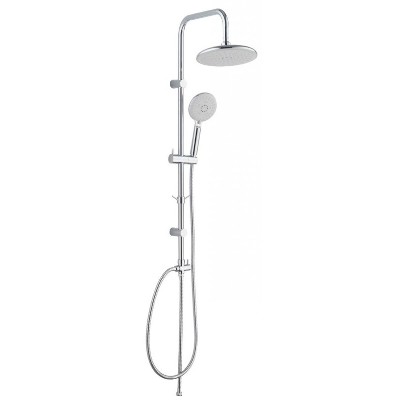 Cers Chromowa Kolumna Prysznicowa z Deszczownią - Komfort i Design dla Twojej Łazienki