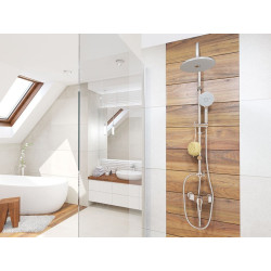 Laveo Cers kolumna natryskowa chrom