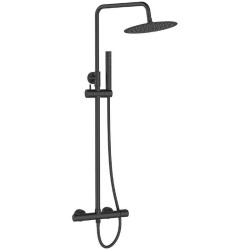 Laveo Pretto kolumna natryskowa czarna