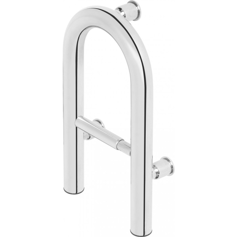 Elegancki Uchwyt Ścienny Vital z Półką na Papier - Solidna Stal dla Twojej Łazienki