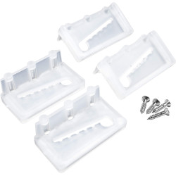 Klipsy Stabilizujące do Zlewozmywaków, 4szt. - Perfekcyjna Stabilność i Łatwy Montaż!