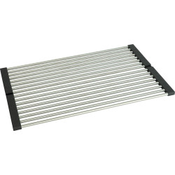 Składany Ociekacz z Szczotkowanej Stali - Elegancja i Funkcjonalność w Twojej Kuchni