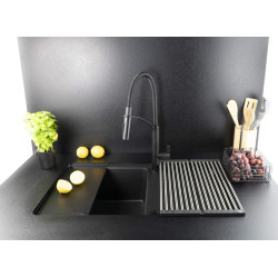 Składany Ociekacz z Szczotkowanej Stali - Elegancja i Funkcjonalność w Twojej Kuchni