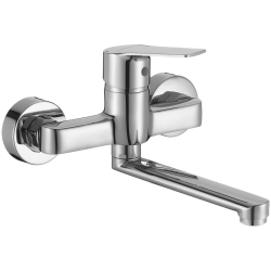 Kuchinox Borgo bateria umywalkowa ścienna chrom