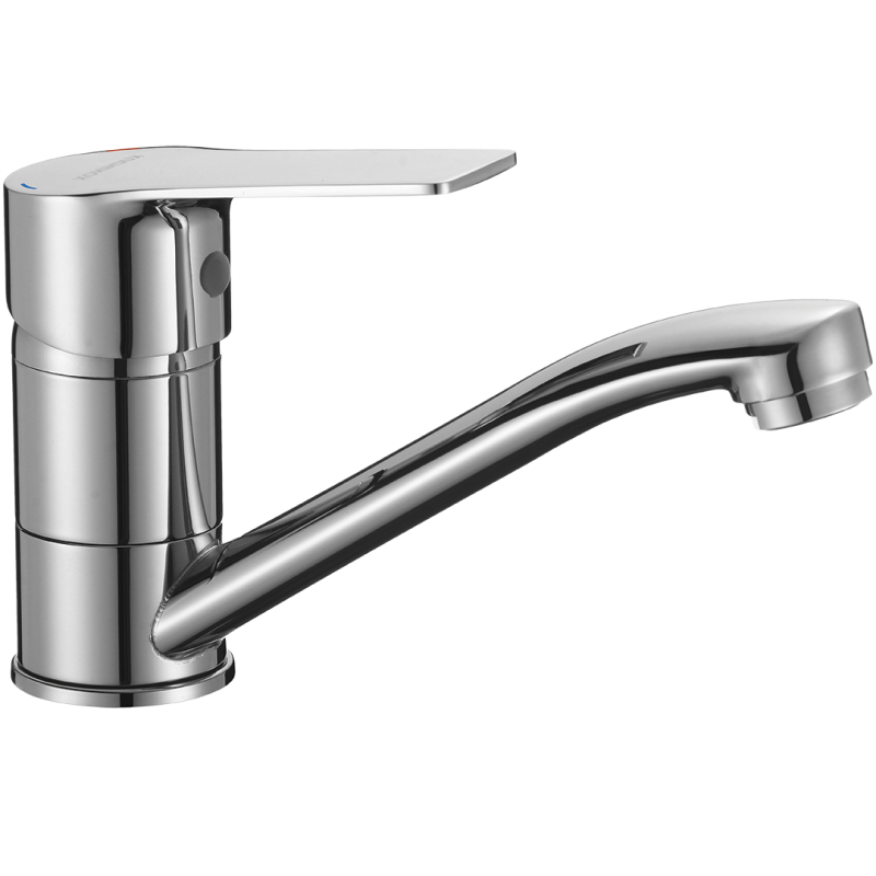 Borgo Chrom - Elegancka Bateria Umywalkowa z Ruchomą Wylewką, Jednouchwytowa 35mm