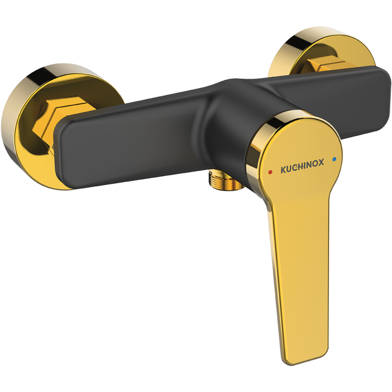 ALANIS LUX - Bateria Ścienna Czarno-Złota z Ceramiką, 5 Lat Gwarancji