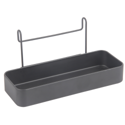 Stylowa Półka Loftowa "EKJ 710A" - Czarna, Stalowa Elegancja!