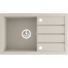 Laveo Trzynastka zlewozmywak granitowy beż 480x790 1-komorowy