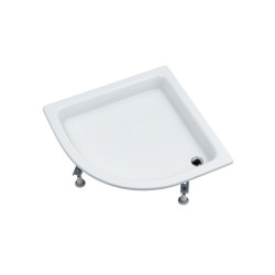 Zefir 80x80x26 - Elegancki Brodzik Półokrągły dla Twojej Łazienki