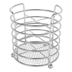 Uniwersalny Pojemnik Chromowany 114mm - Elegancka Przechowywalnia Wolnostojąca