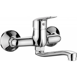 Stylowa bateria umywalkowa ścienna Boro - elegancja i funkcjonalność w jednym!