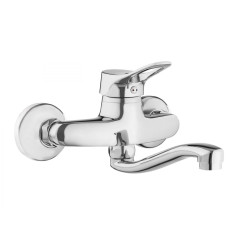 Ścienna bateria umywalkowa Vero BOW_050M - Elegancja i funkcjonalność w Twojej łazience