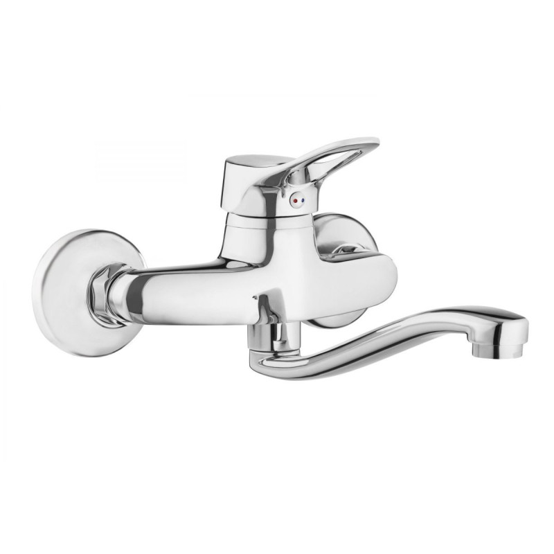 Klasyczna bateria ścienna Vero - elegancja i funkcjonalność w Twojej kuchni