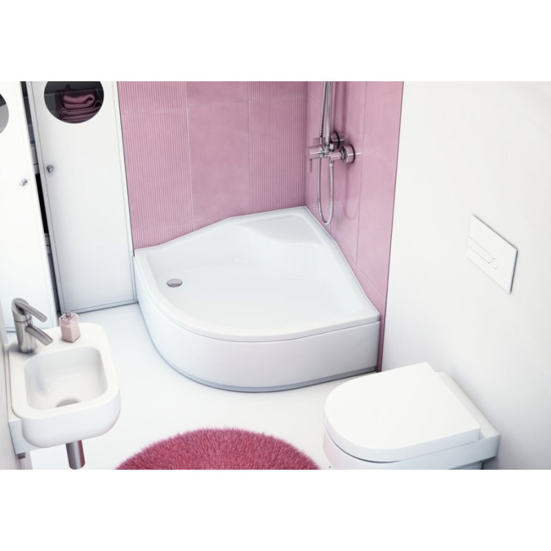 Wysoki Brodzik Bona 90x90 cm - Idealne Dopasowanie do Twojej Łazienki!