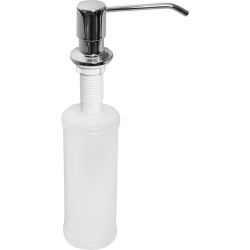 Elegancki Chromowany Dozownik LIBRA na Płyn - Błysk i Styl w Twojej Kuchni!