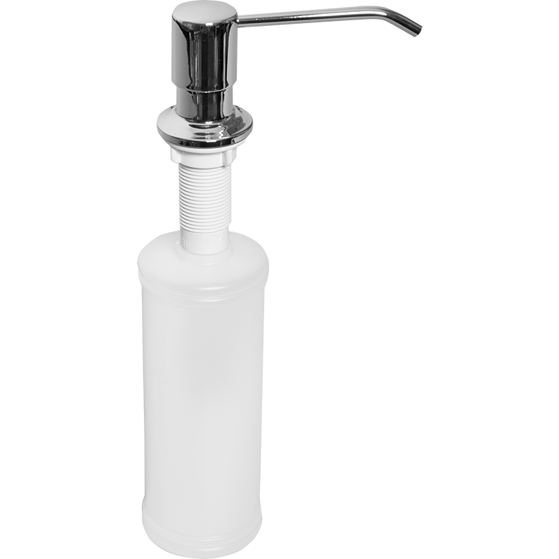 Elegancki Chromowany Dozownik LIBRA na Płyn - Błysk i Styl w Twojej Kuchni!