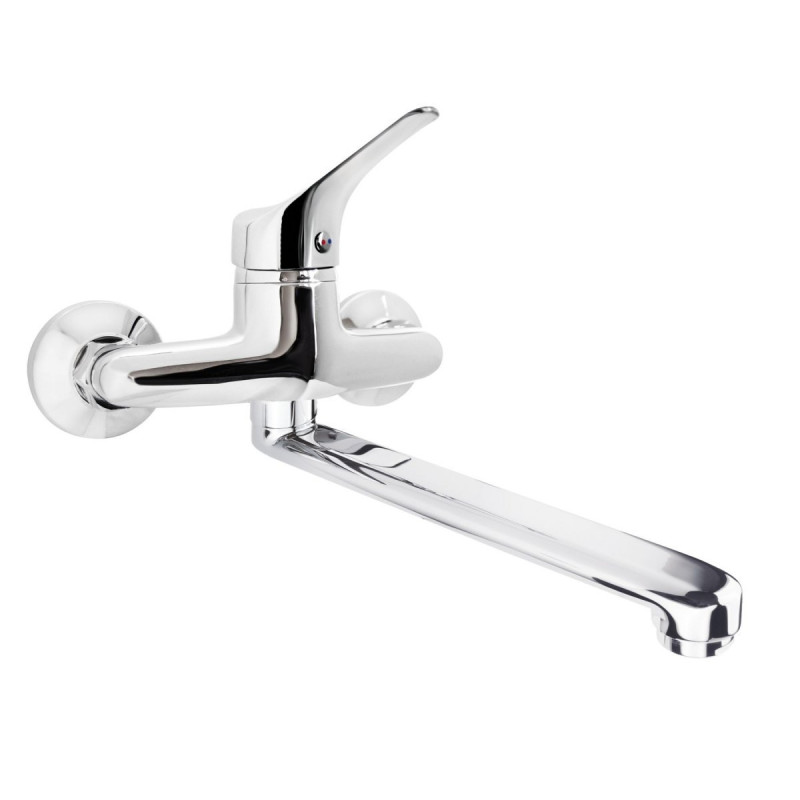 Elegancka ścienna bateria zlewozmywakowa Joko BOJ_080M - Nowoczesny styl i funkcjonalność