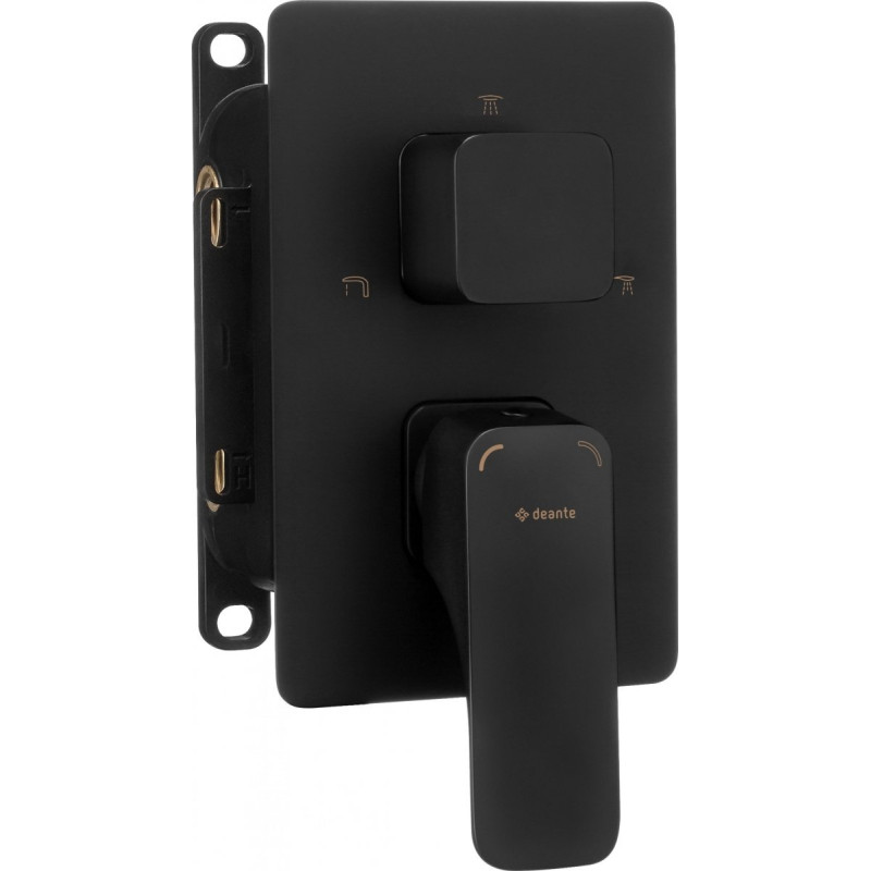 Hiacynt Nero: Stylowy Element Zewnętrzny do Boxa Mieszaczowego - Elegancja w Czerni