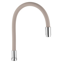 Elastyczna Wylewka Zlewozmywakowa ELZA - Beżowy Komfort dla Twojej Kuchni